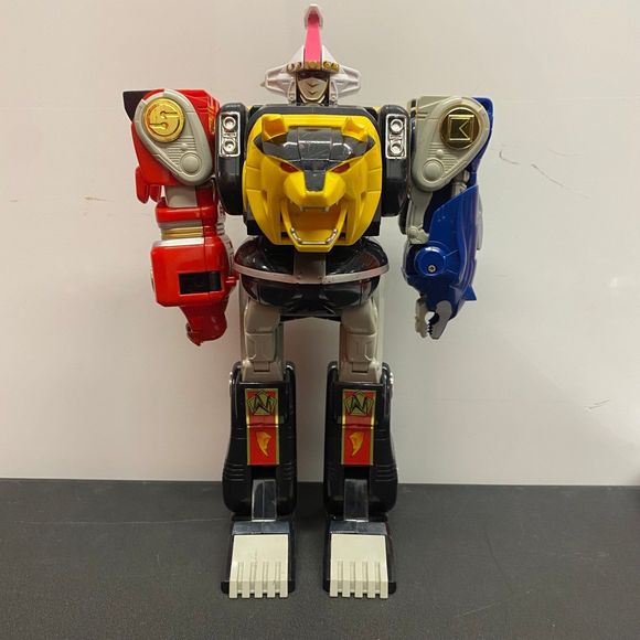 1995 Bandai Mighty Morphin Power Rangers Deluxe Ninja Megazord Bandai - Picture 1 of 6
